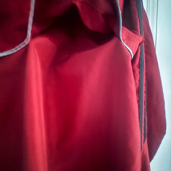 Adidas Womens Size small Burgundy Zip up Jacket vented - Picture 4 of 6